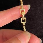 Vintage Gold Tone V Photo 2