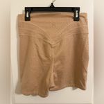 Buffbunny Collection  Gold Bossy Print Crossover Shorts Large Photo 2