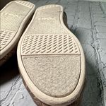 Toms  Women's Metallic Tan and Copper Gold Leaf Pattern slip on Flats size 5.5 Photo 12