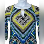 Laundry by Shelli Segal Psychedelic Retro Shift Dress Size Small Photo 2
