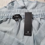 Lulus  Light Blue Elastic Waist Polyester‎ Shorts Women's Size Large Photo 3