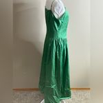 Misook  XS square neck midi dress emerald green Photo 5