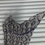 Anthropologie Blu Pepper Womens Blouse Size Small Blue Floral Boho Fairy Cottage Photo 6