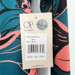 Ocean Pacific Womens S  OP LS Hawaiian Floral Swim Surf Shirt Rash Guard Beach Photo 2