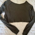 Brandy Melville  green off the shoulder top Photo 0