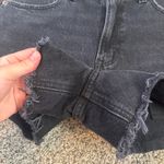 Abercrombie & Fitch Abercrombie Black Denim Shorts Photo 1