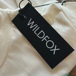 Wildfox  Beaded Pickleball Gardenia White Short Sleeve Tee Size XS NWT Photo 6