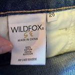 Wildfox Paint Splatter Distressed Baggy Crop Jeans in Da Vinci wash, NWT Photo 9
