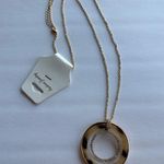 Tortoise Shell Resin Necklace Photo 1