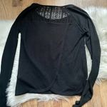 Lucky Brand Black Pullover Sweater Photo 3