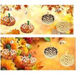 Pumpkin Earrings New Rhinestones Pierced Posts Thanksgiving Fall Festive Harvest Green Photo 12