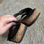 Birkenstock  Arizona Black Leather Double Strap Sandal Size 8 - 8.5 Reg / Wide Photo 5