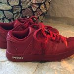 K-Swiss K•Swiss classic red sneakers 12.5 Photo 0