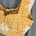 Du Paradis: Marigold cropped, side zip, thick strap top Photo 4