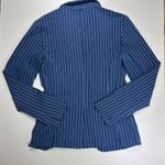 Betabrand  Blue Striped Women's Blazer 🤍💙 Photo 9