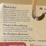 Dearfoams NIP  Memory Foam Peacoat Blue Women’s Slippers Size Medium 7-8 Photo 6