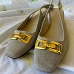 Donald Pliner  kitten heel with gold embellishment Photo 2