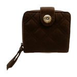 Vera Bradley  Mini Zip Wallet Expresso Brown Photo 0