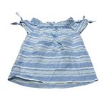 Atmosphere 3/$15  blue and white striped blouse Photo 3