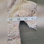 American Eagle Outfitters Cream and Brown Crew Neck Sweater Size S Photo 7