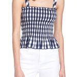 Ten Sixty Sherman Gingham Smocked Tank Photo 0