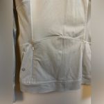 Lululemon  Women's‎ Gray Athletic Jacket Thumb Holes Hood Ribbed Size 8 Photo 5