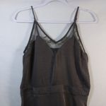 Sugar Lips Sugar + Lips Charcoal Gray Slip Dress Sleeveless Size L Photo 2