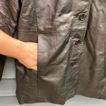 Vintage Black Trump Marina leather women’s jacket medium Photo 5