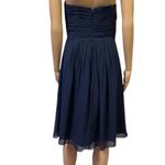 Camille La Vie  Strapless Crisscross Bodice Semi Formal Cocktail Wedding Dress 4 Photo 7