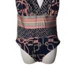 Mermaid Swimwear Halter Neck One Piece Swimsuit Brown Womens L Size L Photo 3