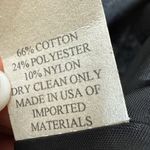 CAROLINE ROSE Cotton blend Elegant Black and Gray Women's Blazer SZ Small Photo 10