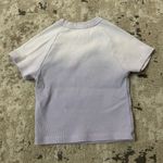 Madhappy  Purple Ombré Ribbed Cropped Top Size XS Photo 1