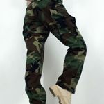 Y2K Women’s Cargo Hot Weather Combat Trousers in Woodland Camo Small Regular Photo 4