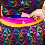 NWT Crowned Athletics Geodesic Icon Night Athletic Skort Medium Black Photo 3