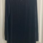 Soma Womens Black Lace Tunic Top Shirt L Rayon Spandex Size L Photo 0