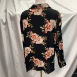 Likely  Sophia Floral Mimi Top in Black Multi Womens Large‎ Pink Classic Boho Photo 8