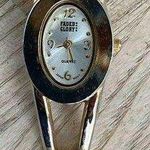Faded Glory Ladies Watch Vintage Gold Tone Bracelet Silver Dial Photo 0