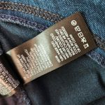 Liverpool Jeans Company Curved Hem Denim Zip Up Jacket Size Medium Photo 8