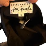 Free People Brenda Knight for  Black Strapless Cropped Top nwt Photo 3