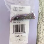 J’s Collections Size 10 Beaded Soutache Evening Gown Dark Plum Short Sle… Purple Photo 9