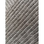 Chico's Size Medium (1) Gray Taupe Terrycloth Texture Boat Neck 3/4 Sleeves Top Photo 1