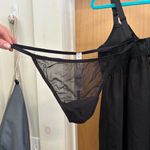 Cacique NWT! Seriously Sexy by  Black Baby Doll Set - size 40DD - MSRP $56.50!! Photo 2