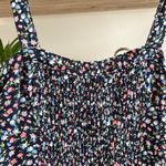 Abercrombie & Fitch Floral Smocked Tank Top Romper Shorts, S Photo 3