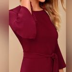 Last Love Song Burgundy Tie Photo 3