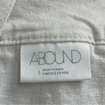 Abound  Tiered Layered Linen Blend Pullover Tank Top White Summer Sz L Photo 9