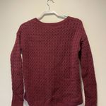 Old Navy Burgundy Knit  Sweater Photo 3
