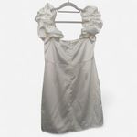 Selfie Leslie  La Palma Dramatic Ruffle Off-Shoulder Mini Dress Coquette Large Photo 4