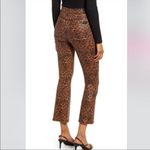 7 For All Mankind NWT  Leopard Print High Waisted Pants Photo 1