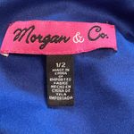 Morgan & Co. Blue Halter Prom Gown Size undefined Photo 9