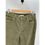 PacSun Womens Corduroy Mom Pants Size 28 Olive Green High Waisted Casual Fall Photo 4